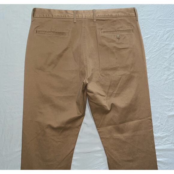 J Crew Re-Imagined 770 Straight Flat Front Stretch Cotton Chino Pants. 32X29.5. - Picture 7 of 8